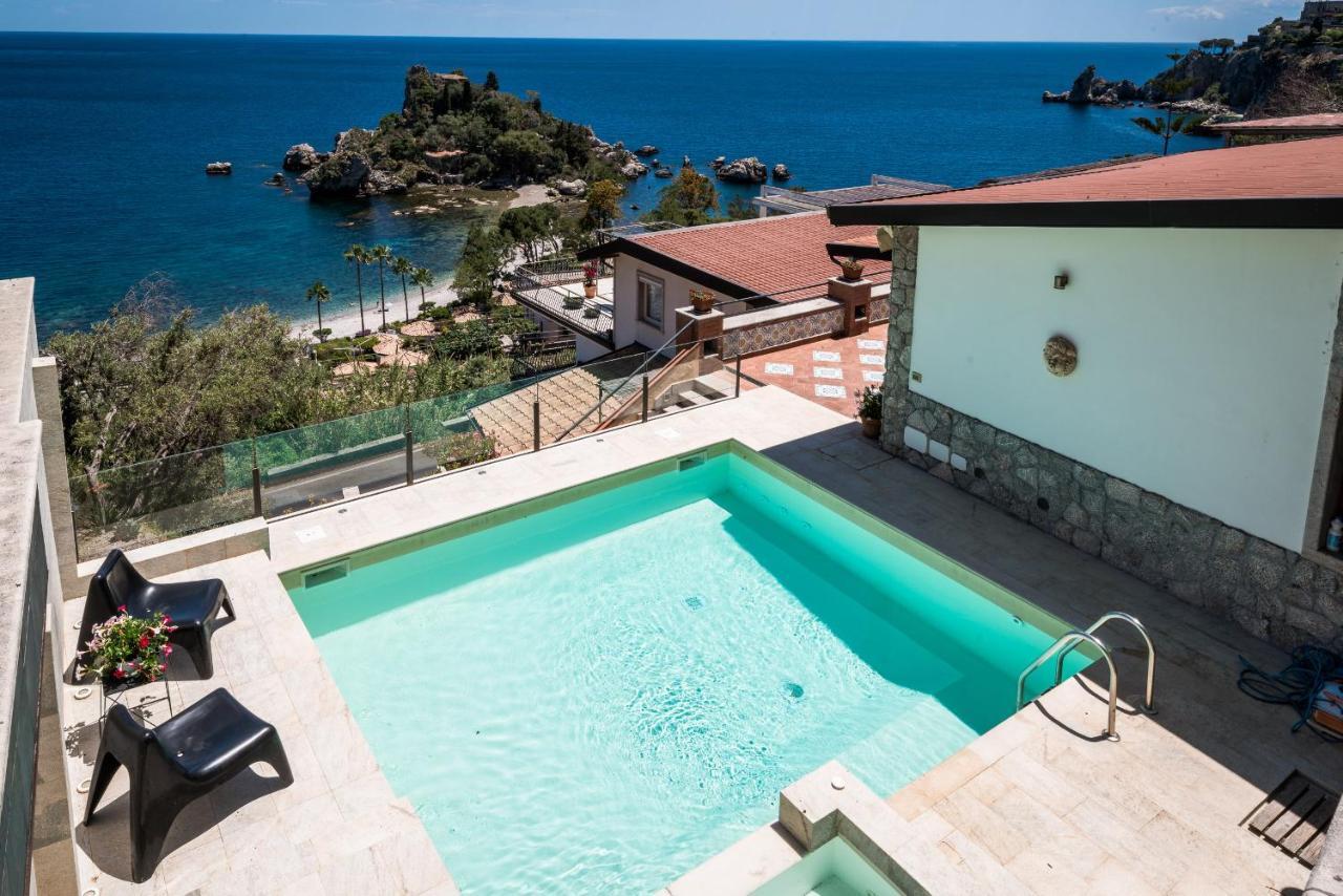 Villa 202 Luxury pool Isola Bella Taormina Esterno foto