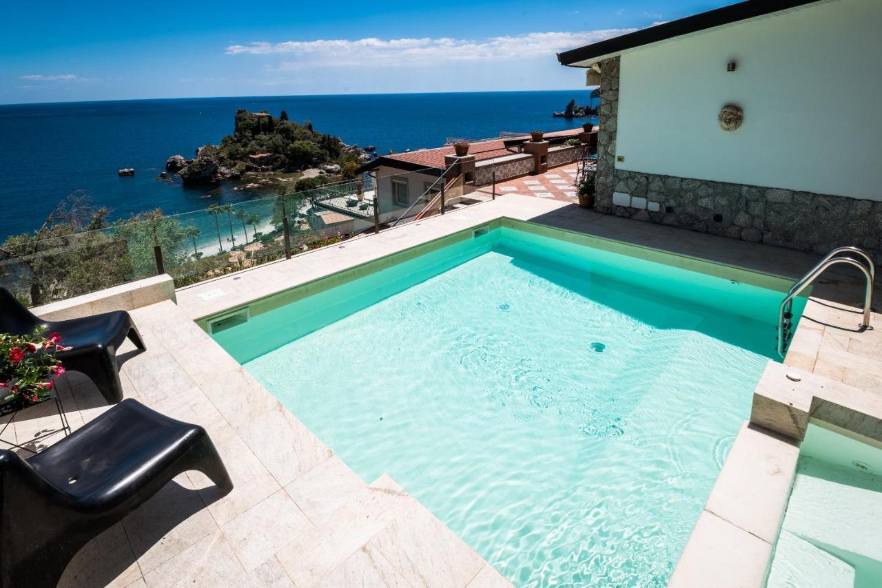 Villa 202 Luxury pool Isola Bella Taormina Esterno foto